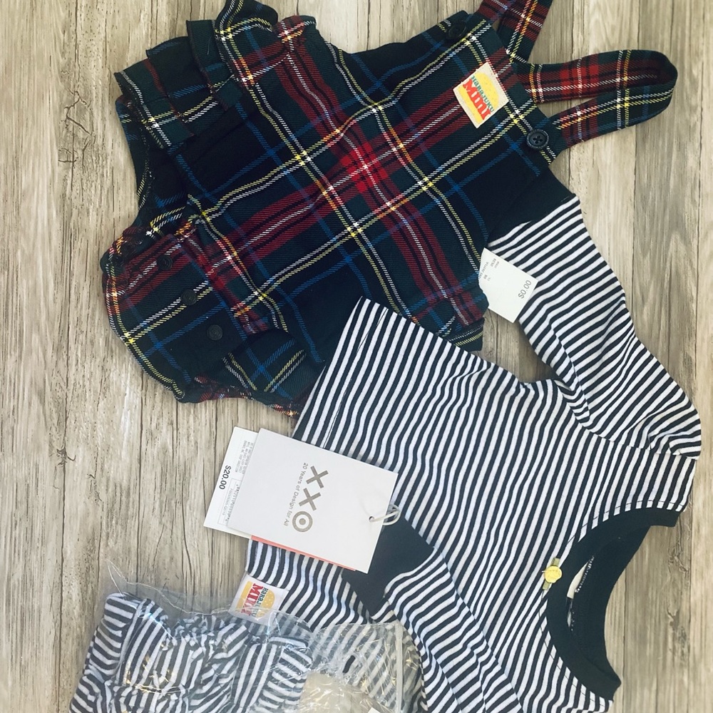 Harajuku Mini Ruffle Butt Romper/Shirt/Leggings